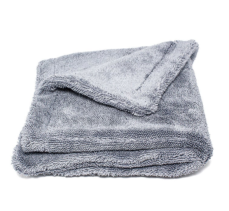 ALL4DETAIL 1500GSM Microfiber Car Drying Towel – Extra Large 24x36 Inches, Dark Gray