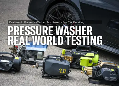 Real-World Pressure Washer Test Results For Detailing