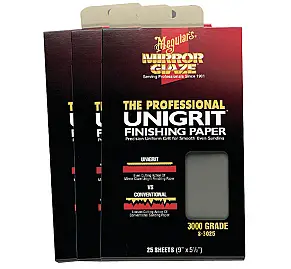 Meguiars Unigrit Finishing 2000 paper -  1 SHEET