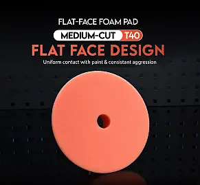 ShineMate - T40 Flat Orange Polishing Pads