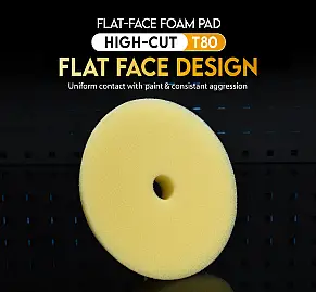 ShineMate - T80 Flat Yellow High-Cut Pads