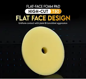 ShineMate - T80 Flat Yellow High-Cut Pads