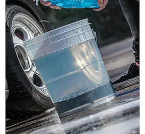 The Ultimate Clear Wash Bucket