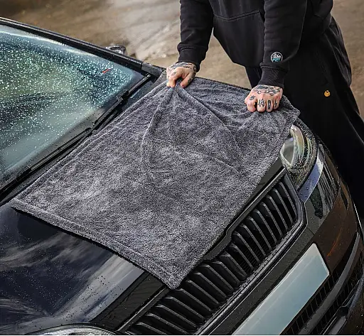 Shark Wax Absorbent Thick Twisted Loop Microfiber Drying Towel Ultra Absorbent Car Drying Cloth Kain Lap Kereta %e6%b4%97%e8%bd%a6%e6%94%b6%e6%b0%b4%e6%af%9b%e5%b7%be I.184128036