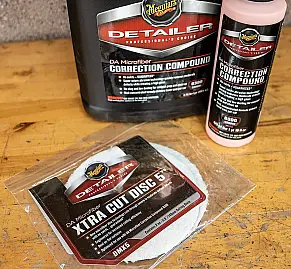 Meguiar's DA Microfibre Xtra Cut Disc 5 Inch Pkg/2