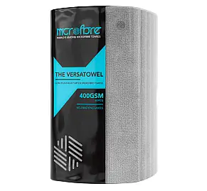 Mcrofbre - Versatowel Ultra Plush 400GSM Microfibre Cloths - 40 Pack