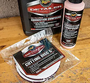 Meguiars DA Microfiber Cutting Pads 5.5 in. (2 Pack)