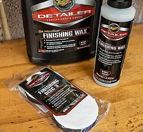 Meguiars DA Microfiber Finishing Pads 3 in. (Pkg/2)