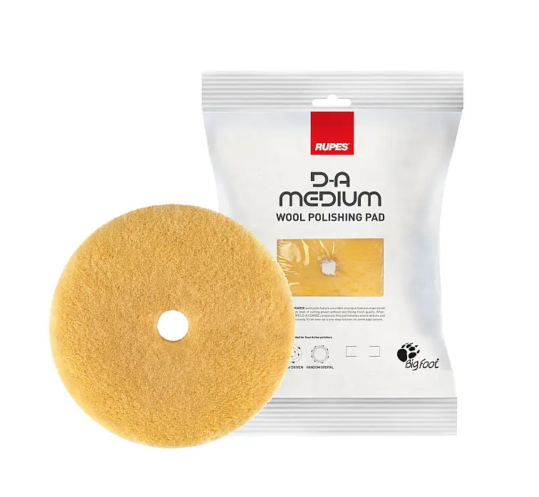 Rupes - Yellow Medium Wool Polishing Pads