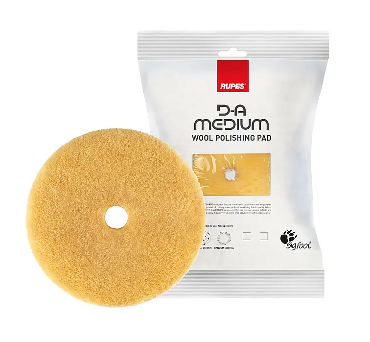 Rupes - Yellow Medium Wool Polishing Pads