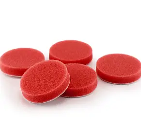 Shine Mate - 2.2" Red Finishing Pads Pkg/5