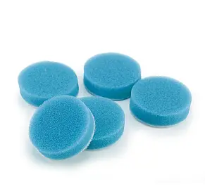 Shine Mate - 1.6" Blue Polishing Pads Pkg/5