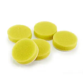 Shine Mate - 1.6" Yellow Medium Cut Pads Pkg/5