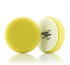 Shine Mate - 3.2" Yellow Medium Cut Pad (each)