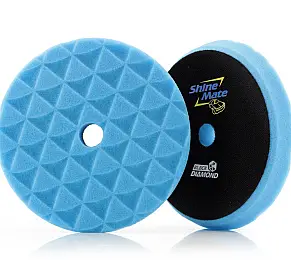 ShineMate - 7" Black Diamond Blue Pad