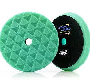 ShineMate - 7" Black Diamond Green Pad