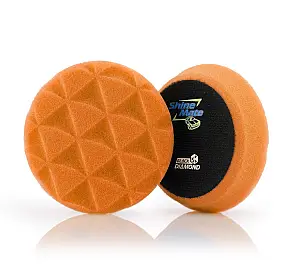 Shinemate - 4" Black Diamond Orange Pad