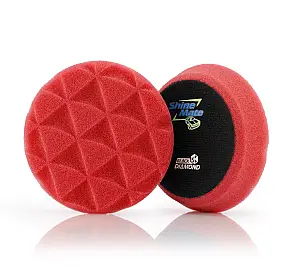ShineMate - 4" Black Diamond Red Pad