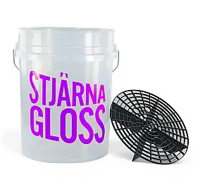 Stjarnagloss - Hjul Wheel Cleaning Bucket with Dirt Guard