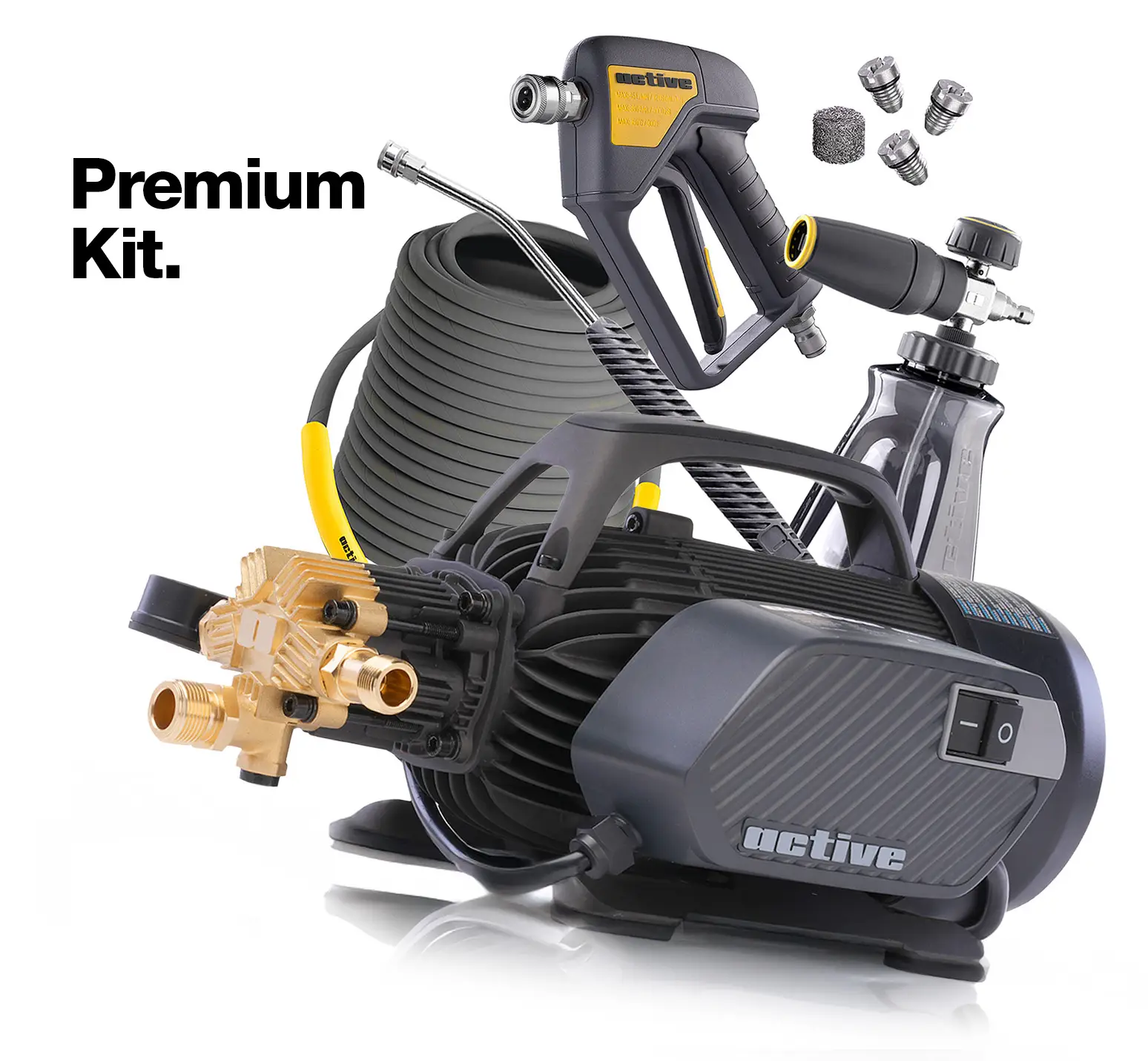Active 2.3 Pressure Washer Premium Kit